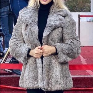 Woman’s fur coat